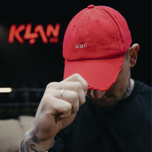 Кепка KLAN FLAME червона 10084 фото