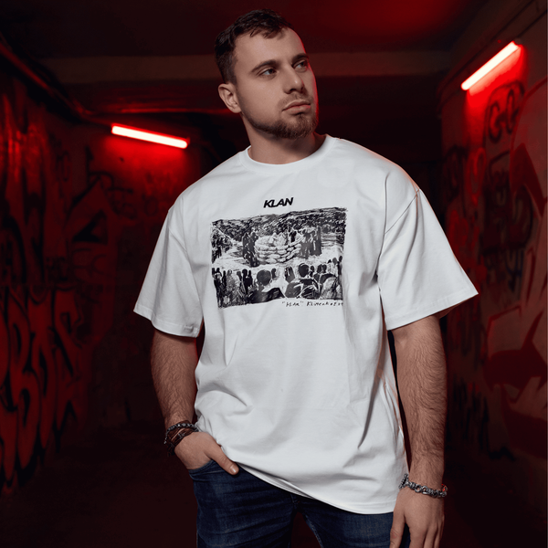 Футболка KLAN ART біла XL 10036 фото
